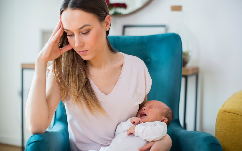 Baby-Blues: Sensible Begleitung bei einer postpartalen Depression